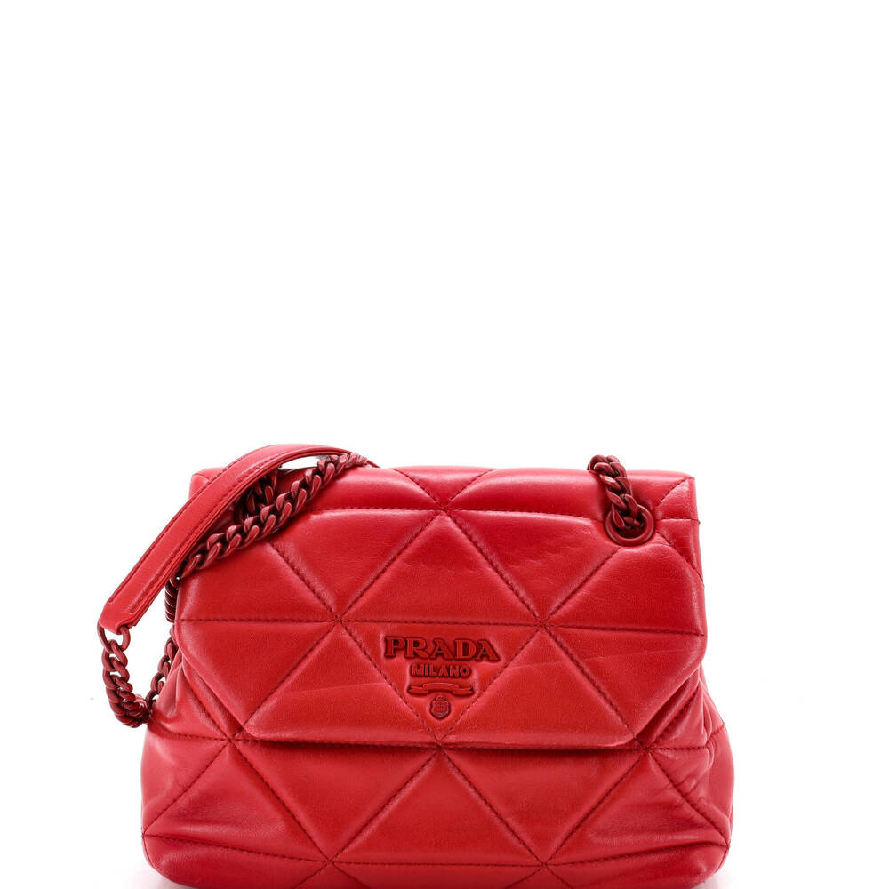 Prada Small Spectrum Flap Bag Quilted Nappa Leather